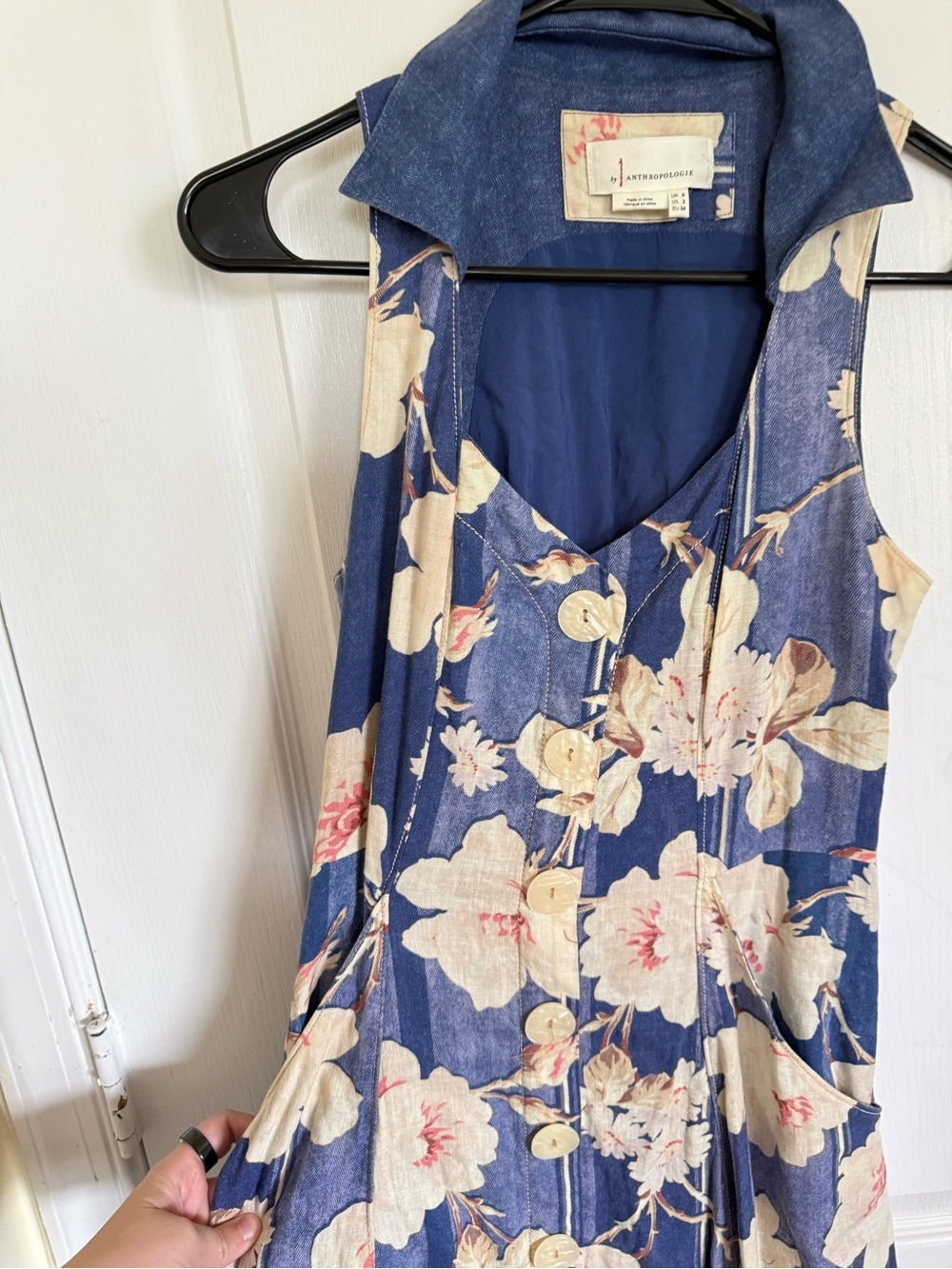 Anthropologie Camellia Collared Dress - Picture 4 of 5